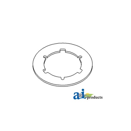 A & I Products Plate, PTO Clutch 6" x6" x1" A-E1657